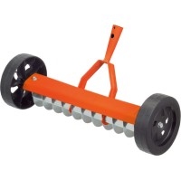RAKE AERATOR WITH WHEELS WITHOUT HANDLE