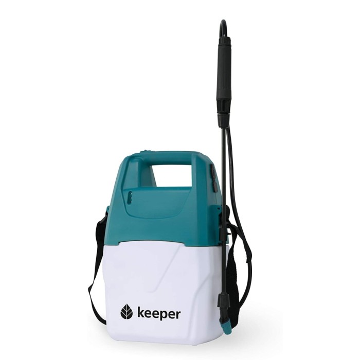 PULVERIZADOR ELECTRICO KEEPER FOREST 5 L