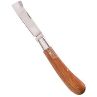 GRAFTING KNIFE WOODEN HANDLE 55 MM (784)
